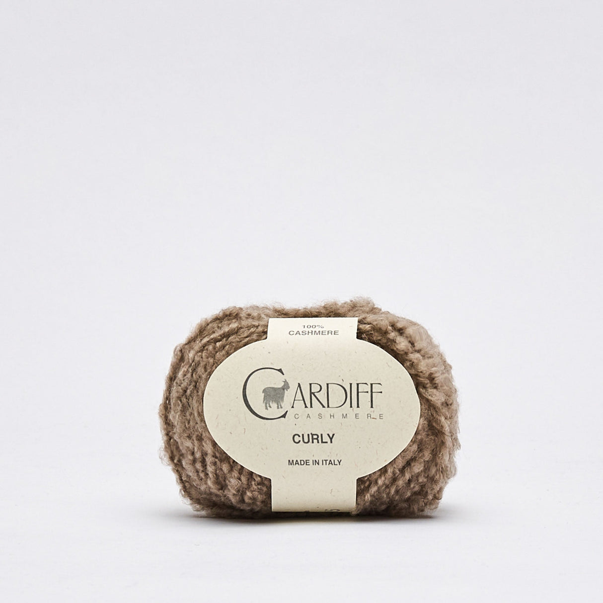 Cardiff Cashmere Curly - Laine bouclée 100% cachemire naturel