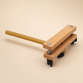 Cabezal de madera Nurge 190-B para soporte de bordado, accesorio compatible con varios modelos Nurge de la serie 190.