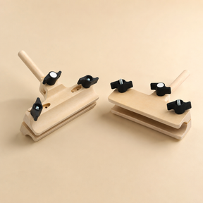 Cabezal 2 en 1 Nurge 190-C de madera para soporte de bordado, compatible con varios modelos Nurge de la serie 190.