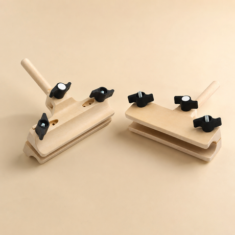 Cabezal 2 en 1 Nurge 190-C de madera para soporte de bordado, compatible con varios modelos Nurge de la serie 190.