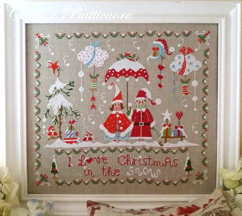 Christmas in the Snow - Cuore e Batticuore - Cross Stitch Chart