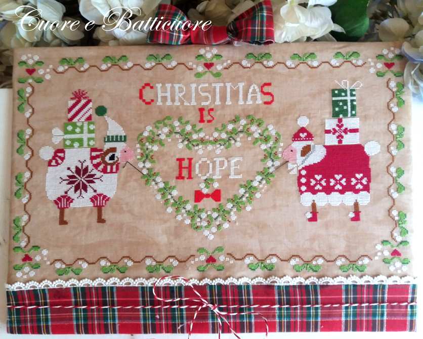 Christmas is Hope - Cuore e Batticuore - Esquema Punto de Cruz