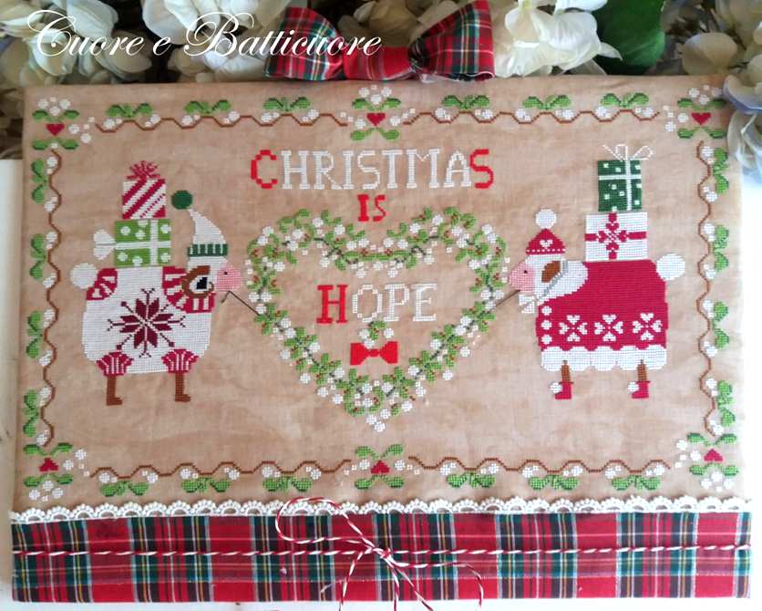 Christmas is Hope - Cuore e Batticuore - Kreuzstichmuster