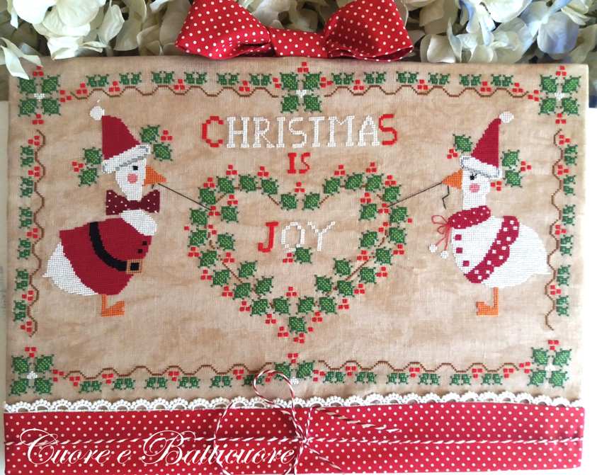 Christmas is Joy - Cuore e Batticuore - Kreuzstichmuster