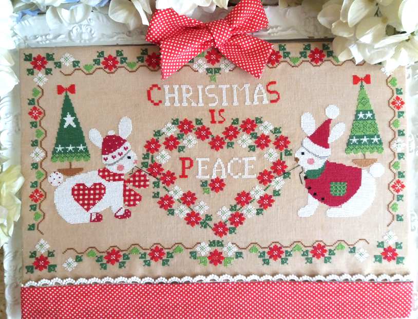 Christmas is Peace - Cuore e Batticuore - Cross Stitch Chart