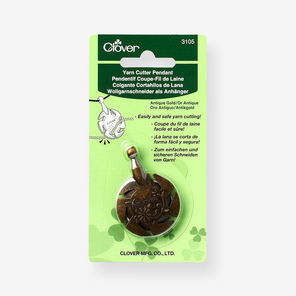 Garnschere Clover 3105 zum Aufhängen – schnelles und sicheres Schneiden von Garnen und Wolle