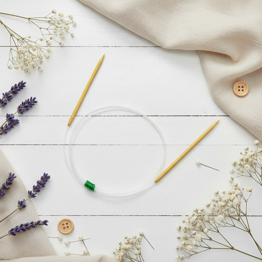 Clover 3123 Knitting Needle Holder Spirals - Small and Colorful