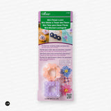 Pack de mini telares Clover 3139 para la creación de flores decorativas