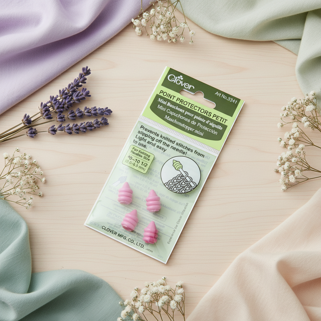 Mini Protectors for Knitting Needles. Clover 3141