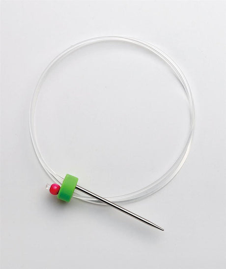 Guardapuntos para agujas circulares Clover 3161 - Cable flexible y ajustable