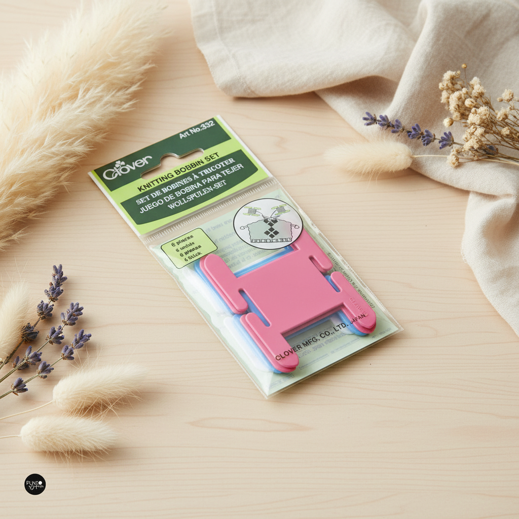 Pack of 6 Clover 332 Thread Organizer Cards - Order and Practicality in Every Project