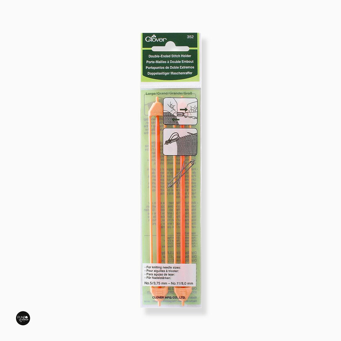 Doppelseitiger Stichhalter - Clover 352