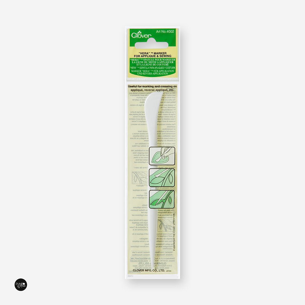 Slim Applique Hera - Das Präzisionswerkzeug zum Markieren von Stoffen Clover 4002