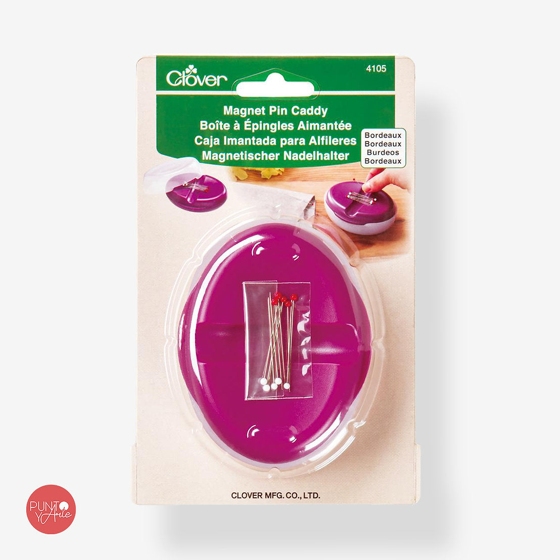 Magnetic Box for Clover Pins 4105 | Keep your pins organized and safe