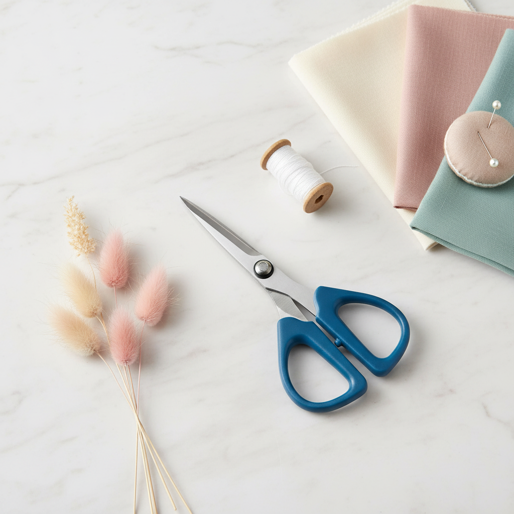 Ciseaux Clover MINI Patchwork 493/CW : Précision et polyvalence dans vos projets de tissus