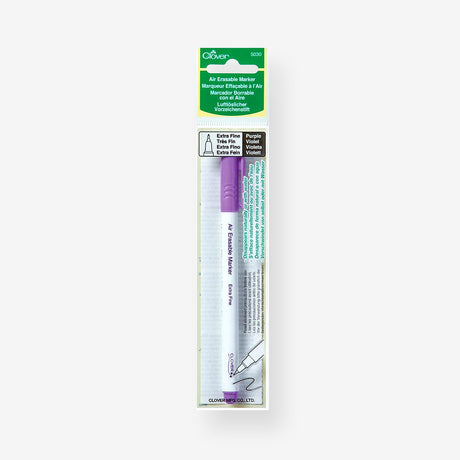 Clover 5030 Extra Fine Air Erasable Marker - Purple