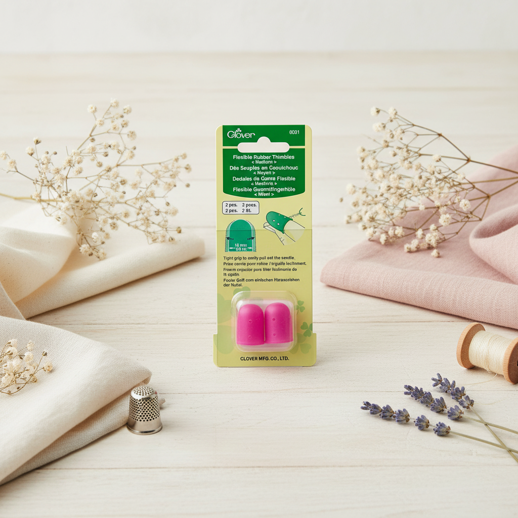 Dedal Flexible Medio Clover 6031 - Paquete con 2 unidades