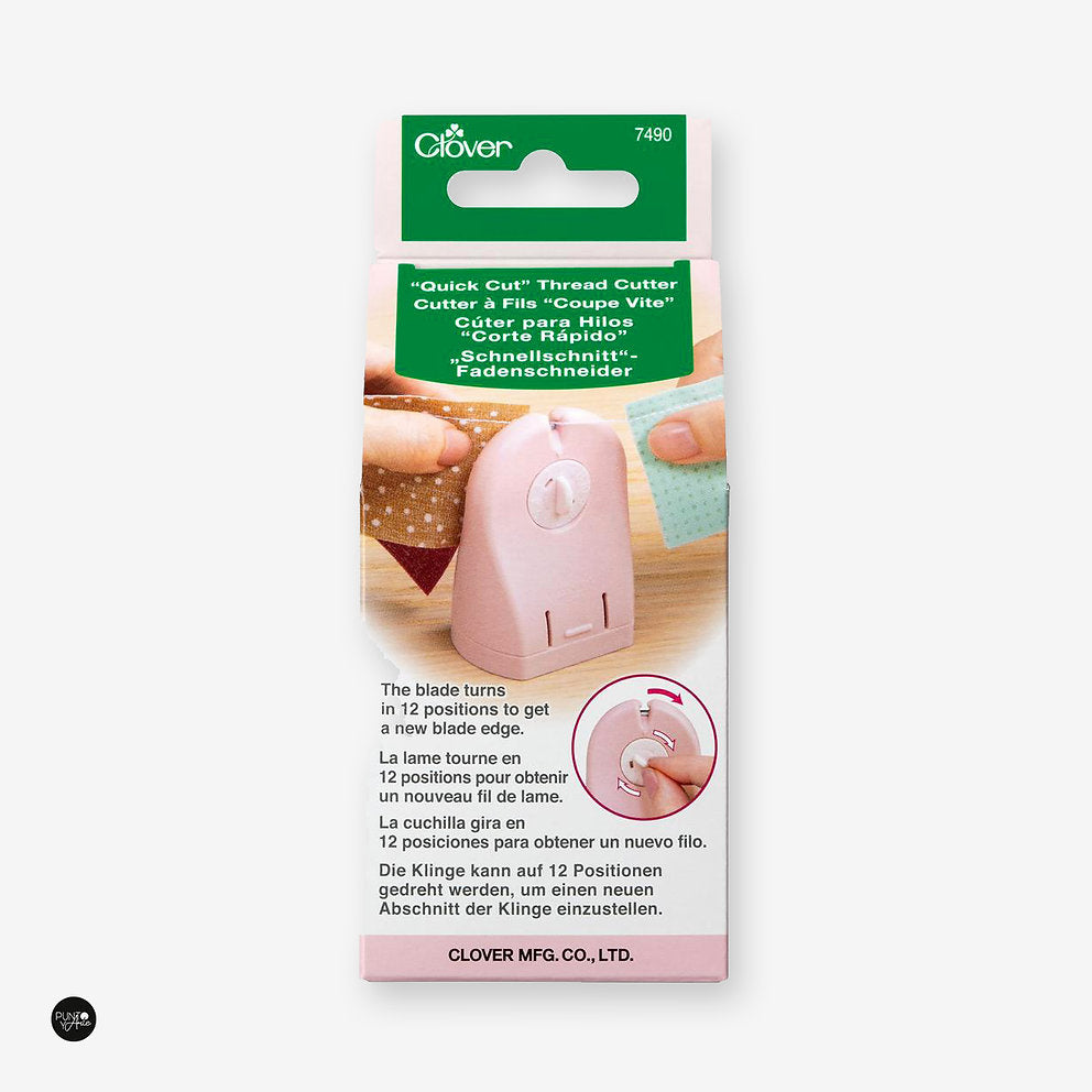 Cutter para hilos de Corte Rápido Clover 7490 | Eficiencia y precisión en cada corte