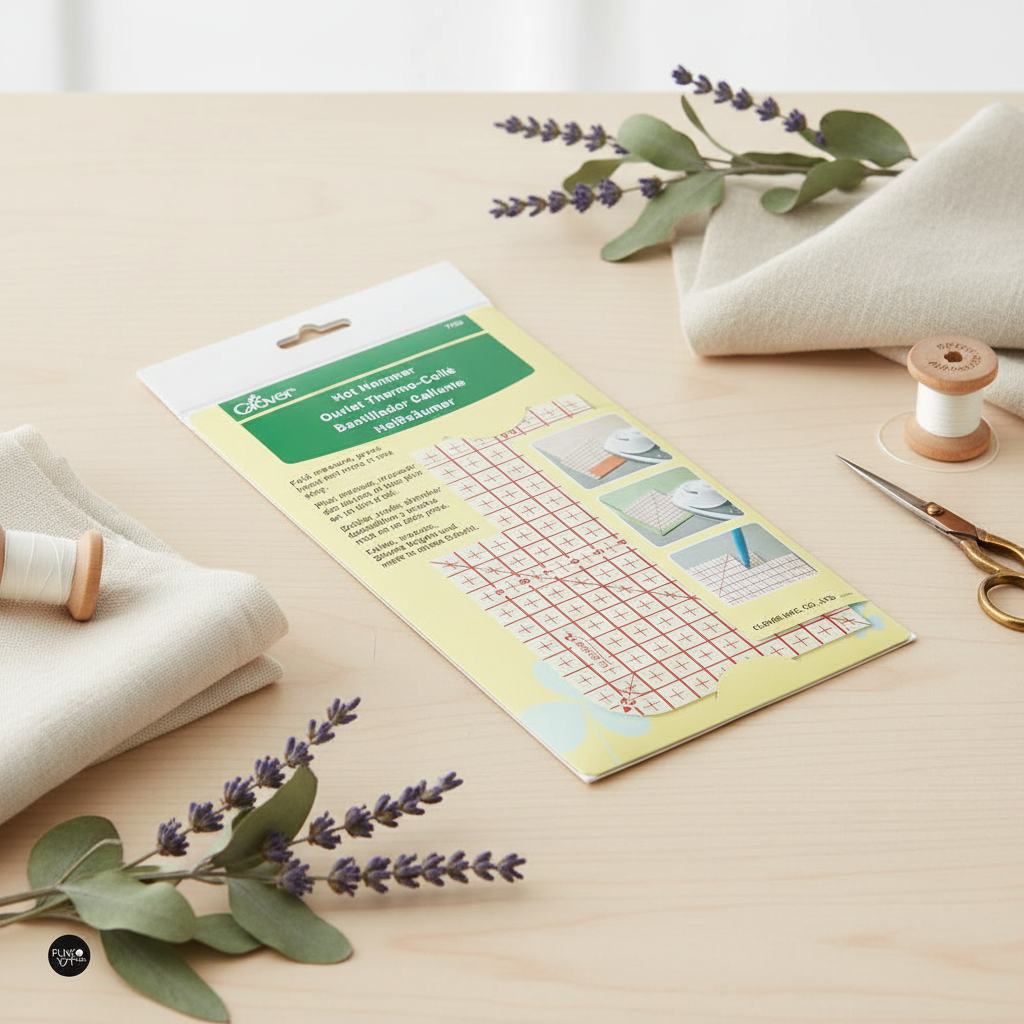 Regla Térmica. Bastillador Caliente de Clover 7700: Simplifica tus Dobladillos y Dobleces