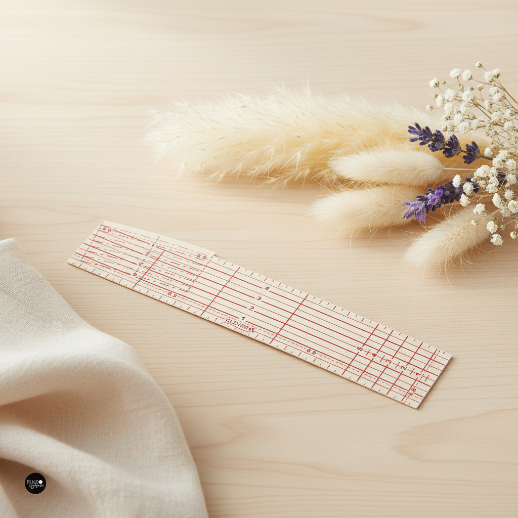 Regla Térmica de Clover 7701: Doblado Preciso y Rápido con la Ayuda de una Plancha