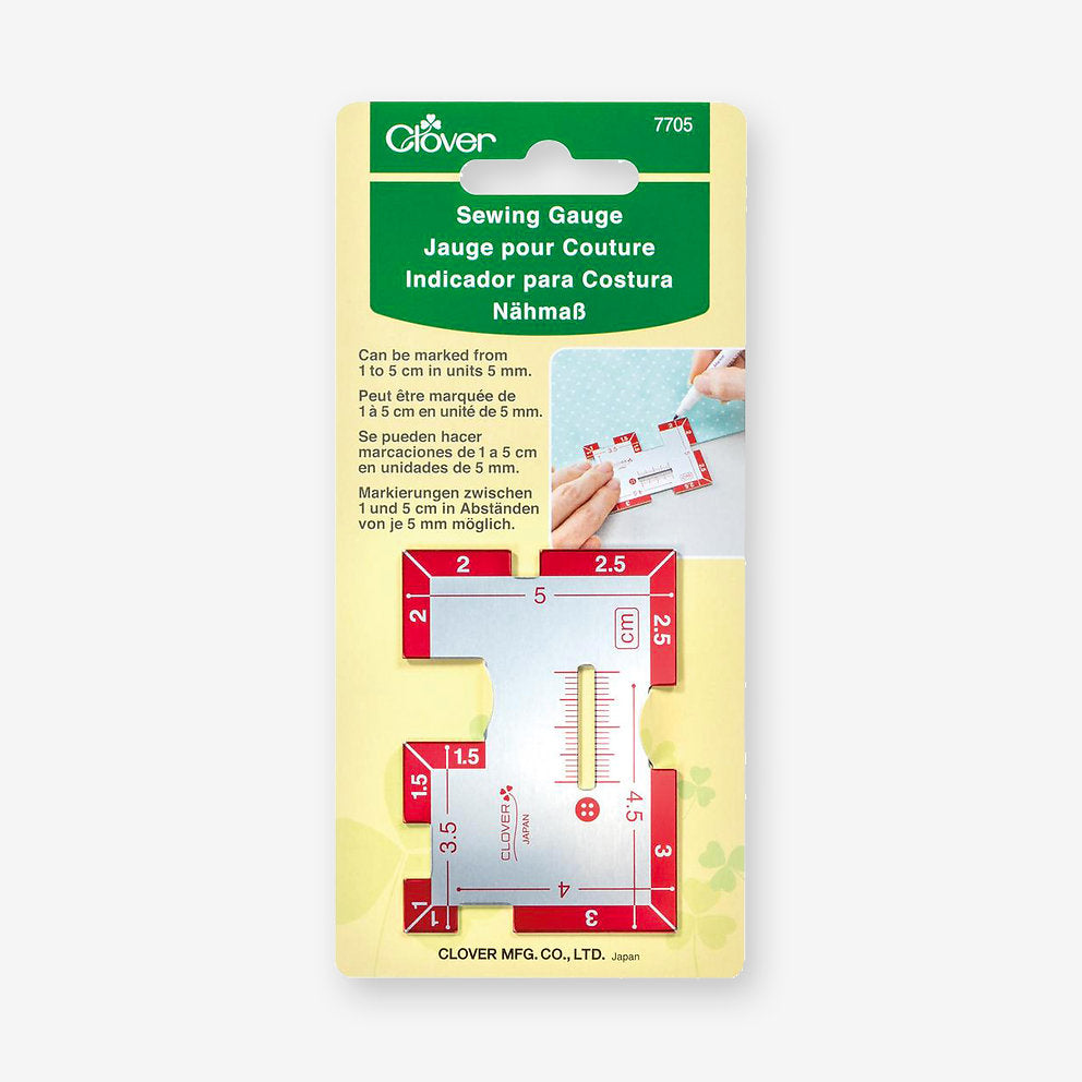 Clover 7705 Sewing Gauge: Precision and Versatility in your Projects