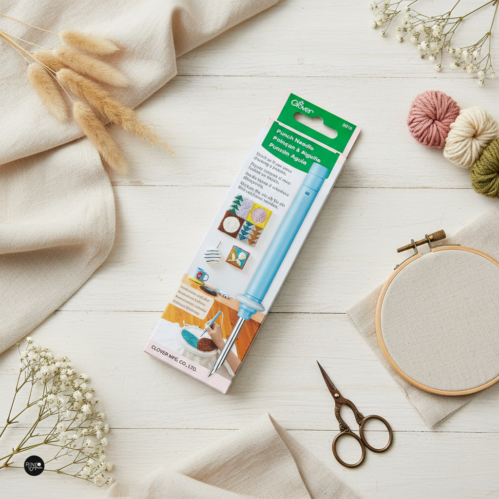 Punch Needle Professionnelle Clover 8816 - Innovation et Précision en Broderie