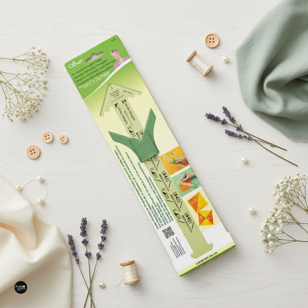 Medidor de Triángulos Clover 9579: Precisión y Versatilidad para tus Proyectos de Costura