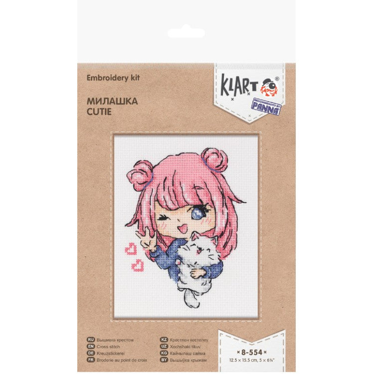 Kit de punto de cruz KLART “Monada” KL8-554