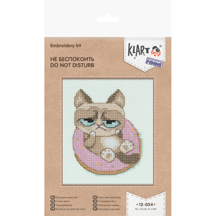 Kit punto croce KLART “Non disturbare” KL12-054