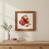 Kit de point de croix Luca-S « Mosaïque – Cœur de la grenade » B7058