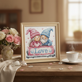 Kit de punto de cruz Luca-S “Winter Love” B1443