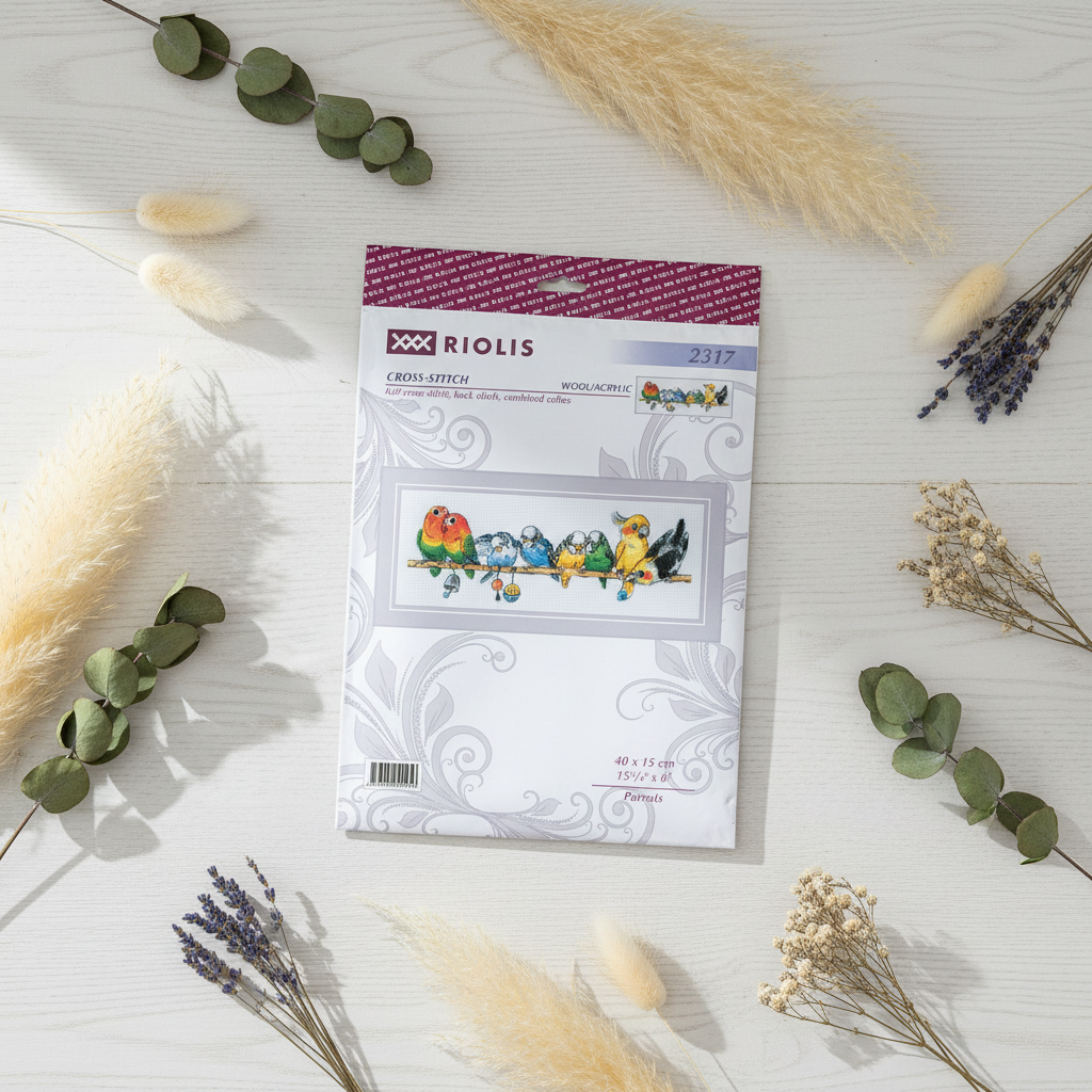 Kit punto de cruz Parrots 2317 Riolis