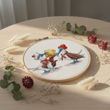 Fish Lunch Cross Stitch Kit – MP Studia SNV-898