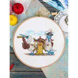 Kit de punto de cruz Rumbo adelante – MP Studia SNV-899