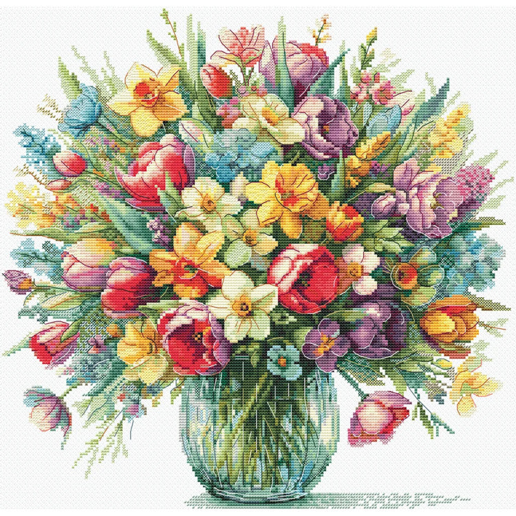 Kit de punto de cruz Ánimo brillante – Andriana SANYA-04