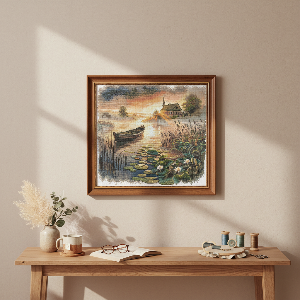 Cross stitch kit The first rays – Andriana SANP-73