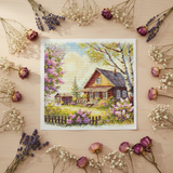 Kit de punto de cruz El aroma de las lilas – Andriana SANA-12