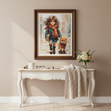 Kit de punto de cruz A través de los charcos – Andriana SANP-74