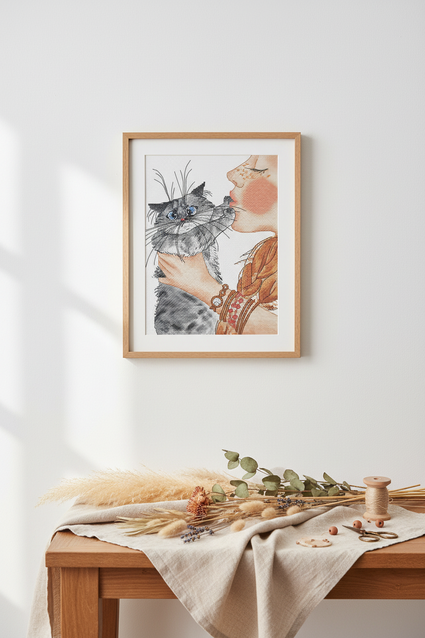 Don't Touch Me Cross Stitch Kit – Andriana SANN-40