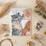 Don't Touch Me Cross Stitch Kit – Andriana SANN-40