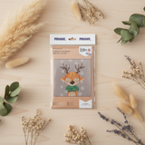 KLART Cross Stitch Kit “Deer in a Scarf” KL8-562 – Deer with scarf