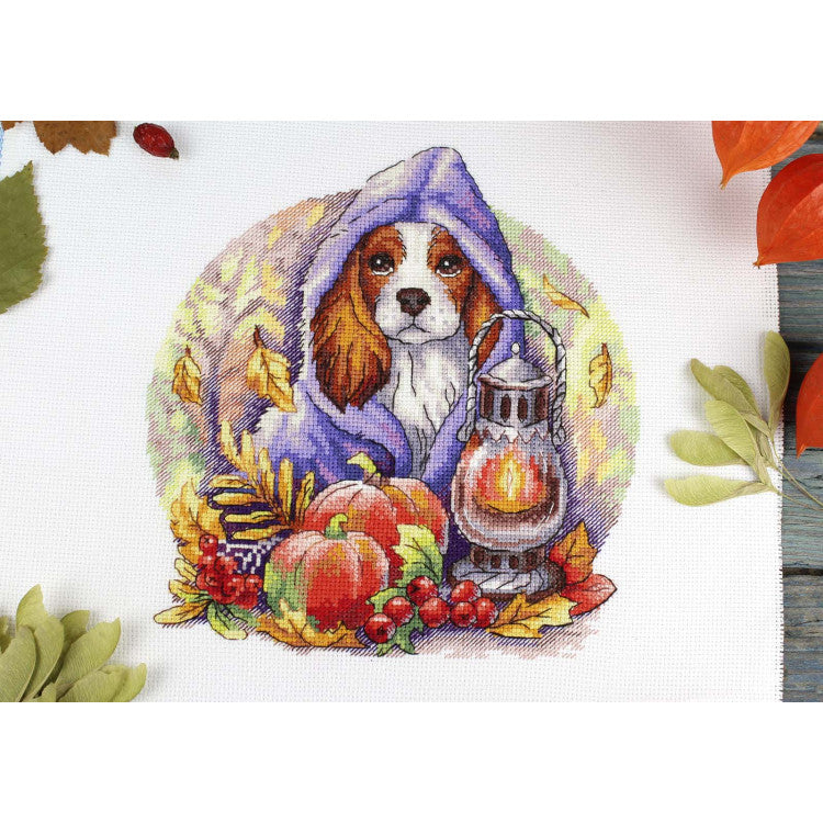 Autumn Melancholy Cross Stitch Kit – MP Studia SNV-885