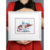 Kit de punto de cruz Marineros felices – MP Studia SNV-896