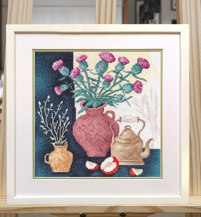 Kit de punto de cruz Autumn Motifs 2 Oven S1705 Naturaleza muerta otoñal Aida 16