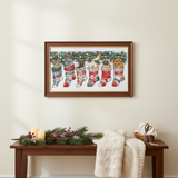 Kit de punto de cruz PANNA “Christmas Cute Cats” PPR-7405 – Gatos navideños