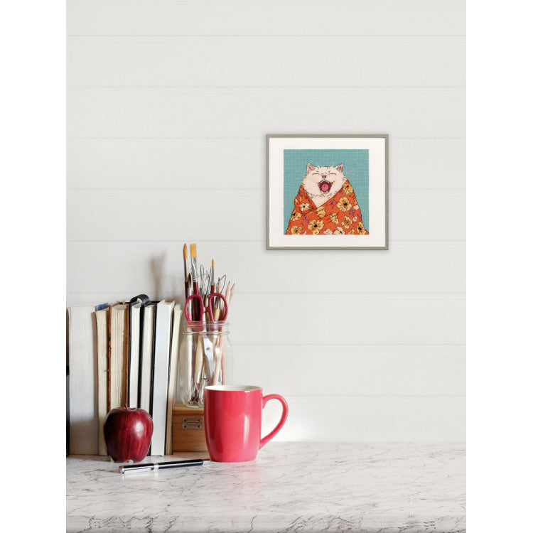 PANNA “Sleepy Cat” Cross Stitch Kit PK-7533 – Sleepy Cat