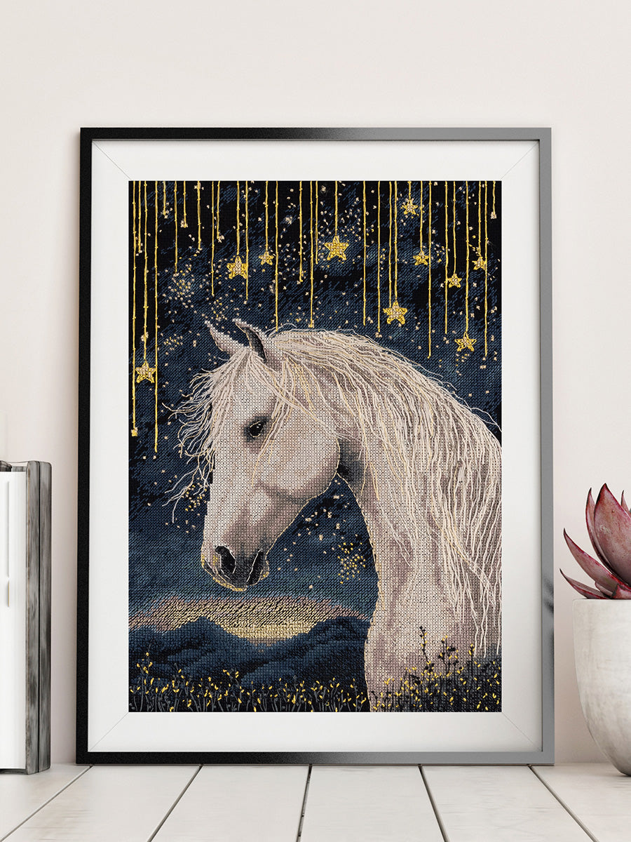 PANNA Cross Stitch Kit “Under the Starry Sky” PJ-7537