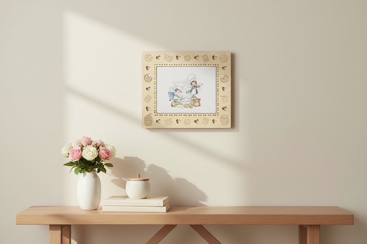 Kit de punto de cruz MP Studia “Magia en la cocina” SM-983