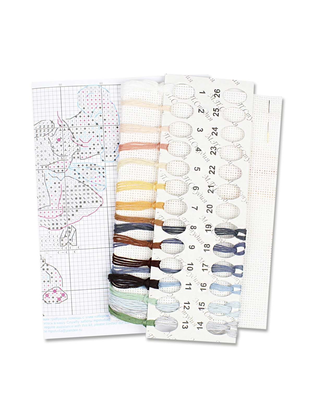Vista adicional de Kit de punto de cruz MP Studia SM-981 – Receta secreta 10x12 cm