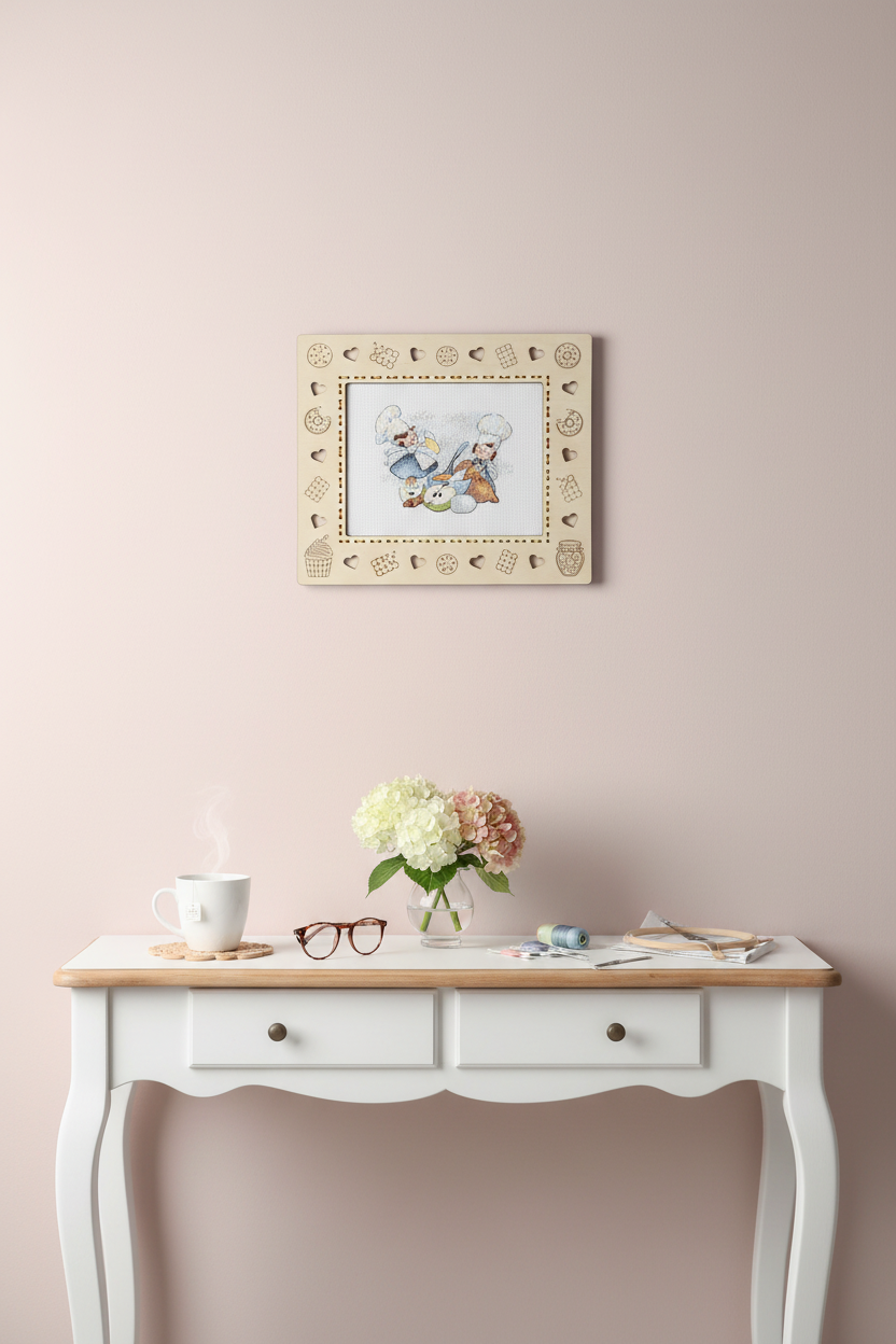 Kit de punto de cruz MP Studia “Chefs expertos” SM-982